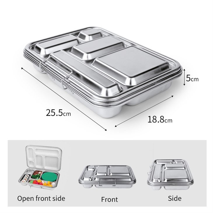 5 hólf Bento Box
